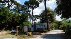 Location parcelles à l'année et vente de mobil homes au Camping 2 étoiles Les Ombrages à Meschers sur Gironde en Charente Maritime