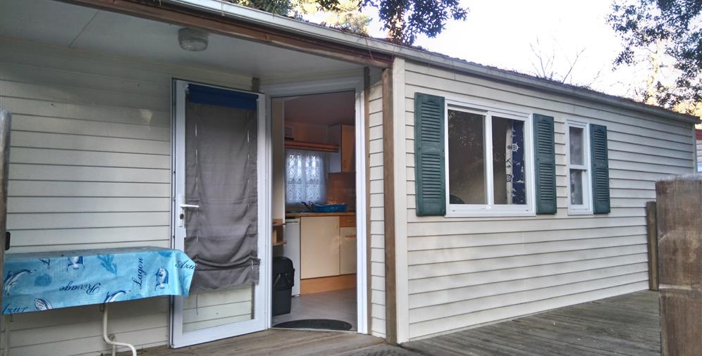 Location de mobil homes au Camping Les Ombrages, camping 2 étoiles à 250m de la plage, camping résidentiel à Meschers sur Gironde près de Royan en Charente Maritime