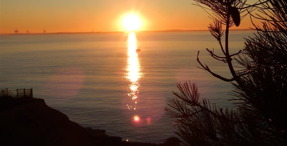 Camping Les Ombrages, Couché de Soleil à Royan