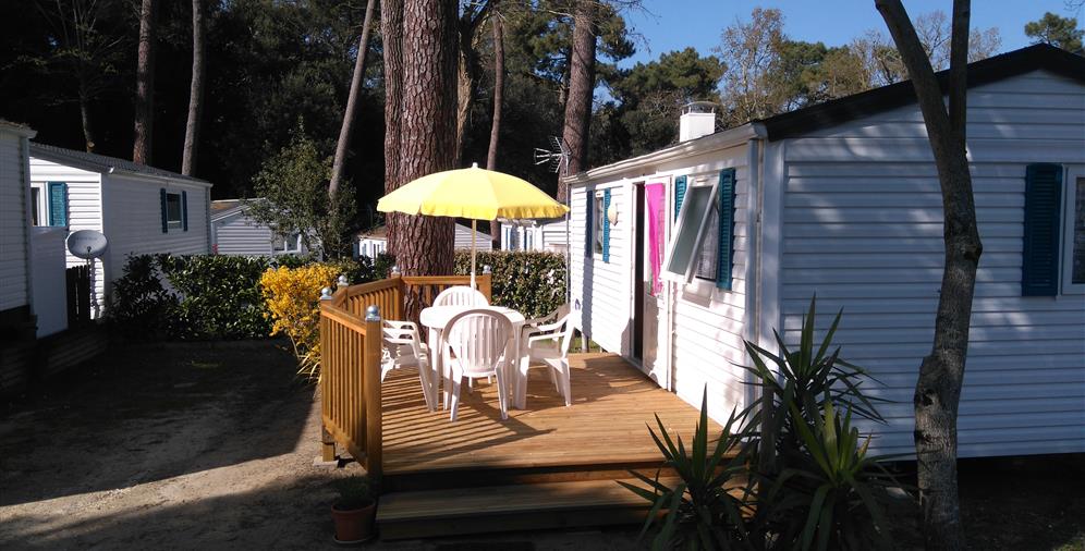 camping les ombrages, ses locations