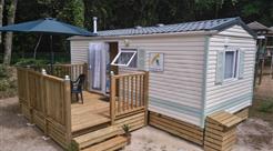 Location mobile-home 2/3 personnes au camping les ombrages, camping 2 étoiles à 250m de la plage, camping résidentiel à Meschers sur Gironde près de Royan en Charente Maritime 